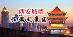 美女搞肌肌中国陕西-西安城墙旅游风景区